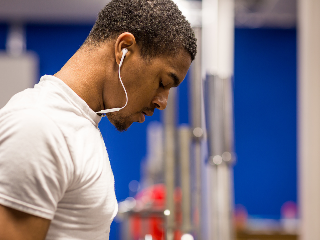 Man at the Gym